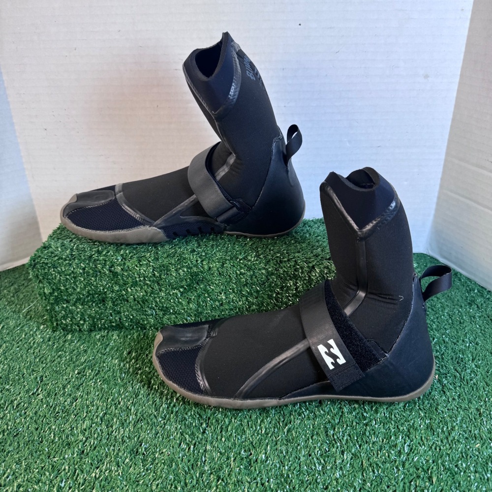 Billabong Mens Furnace ST 5mm Hidden Split Toe Wetsuit Boots Black ABYWW00101 8
